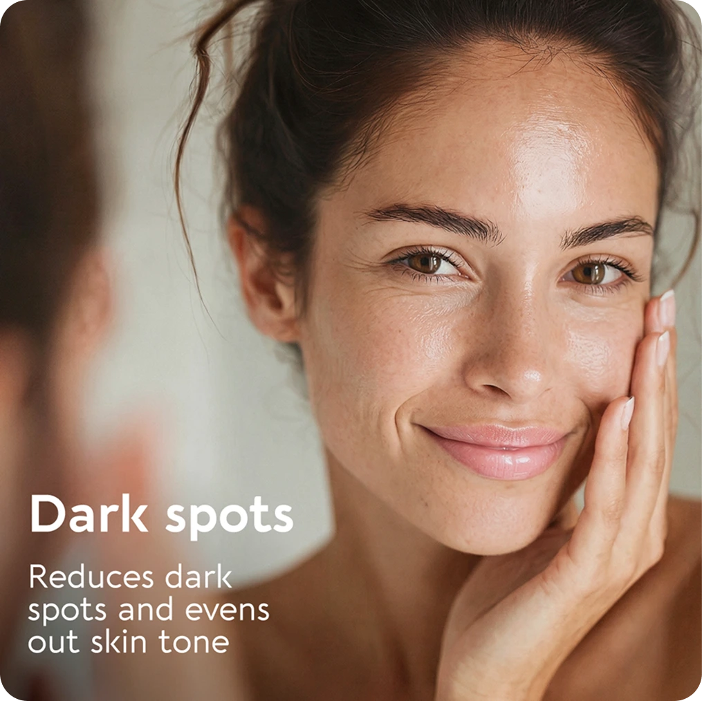 Reduces dark spots